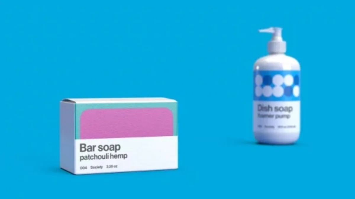 Product packaging and label text kept sharp by Ultra Upscale 8X - before